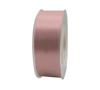 Nastro di raso 25 mmx22 M Nastro di tessuto nastro di stoffa nastro regalo tessuto raso nastro per regali nastri decorativi in tessuto (rosa, 2,5 cm x 22 m)