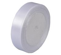 Nastro di raso bianco 20 mm, 22 m, nastro per regali, per fai da te, cucito, nastro decorativo in tessuto per confezioni regalo, fiocchi per capelli, bouquet da sposa, matrimonio, feste, decorazione