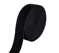 Nastro di Raso Spesso, 5-10 Yards/Lotto Nastro di Velluto Rosso Vino a Faccia Singola for Confezioni di Bouquet Fatti a Mano, Decorazioni Fai da Te for la casa e Le Feste di Natale(Black,32mm 5Yards)
