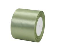 Nastro di raso verde salvia largo 75 mm per confezioni regalo, 22 m, per confezioni regalo, nastri per artigianato, capelli, matrimoni, auto, regali, torte, decorazioni natalizie