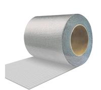 Nastro di riparazione impermeabile, nastro bituminoso, nastro sigillante per tetti, per perdite del tetto, crepe superficiali, facciate, fori, rotture di tubi, nastro in alluminio (20x500 cm)