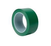 Nastro di segnalazione nero e giallo, Confezione da 2 nastri di segnalazione pericolo multicolore 48 mm x 15 m(Green)