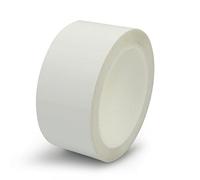 Nastro di segnalazione nero e giallo, Nastro riflettente di avvertenza pericolo sicurezza multicolore 50 mm x 40 m(White)