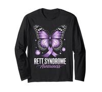 Nastro di sensibilizzazione alla sindrome di Rett con supporto a farfalla Maglia a Manica