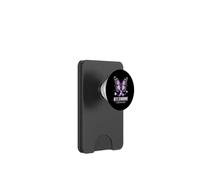 Nastro di sensibilizzazione alla sindrome di Rett con supporto a farfalla PopSockets PopWallet per MagSafe