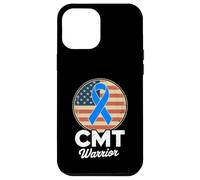 Nastro di sensibilizzazione sulla malattia di Charcot-Marie-Tooth CMT Warrior Custodia per iPhone 12 Pro Max