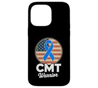 Nastro di sensibilizzazione sulla malattia di Charcot-Marie-Tooth CMT Warrior Custodia per iPhone 14 Pro Max