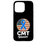 Nastro di sensibilizzazione sulla malattia di Charcot-Marie-Tooth CMT Warrior Custodia per iPhone 15 Pro Max