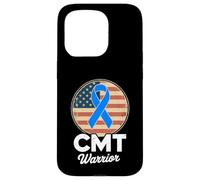 Nastro di sensibilizzazione sulla malattia di Charcot-Marie-Tooth CMT Warrior Custodia per iPhone 15 Pro