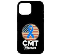 Nastro di sensibilizzazione sulla malattia di Charcot-Marie-Tooth CMT Warrior Custodia per iPhone 16 Pro Max