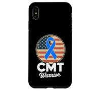 Nastro di sensibilizzazione sulla malattia di Charcot-Marie-Tooth CMT Warrior Custodia per iPhone XS Max