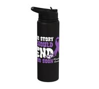 Nastro di sensibilizzazione sull'overdose «Nessuna storia dovrebbe finire troppo presto» Stainless Steel Insulated Water Bottle