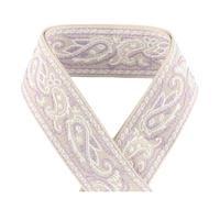 Nastro di seta 5/10/50 Yards 50mm Jacquard Strapping Webbing Moda Abbigliamento Etnico Decorazione Nastri per Decorazione(KJ172-A3,10yards)