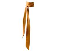 Nastro di seta sciarpa auto-legata capelli legatura Hairholder, H | Fascia per capelli lunga per capelli, sciarpa per il collo da donna, regolabile, nastro per capelli, elegante supporto per