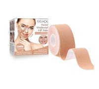 Nastro di sollevamento facciale da 5 m, per collo e mascella, anti-rughe, cintura fai da te, rimovibile, antiscivolo, tagliabile, supporto per salone di casa, adesivo tonificante