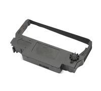 Nastro di stampa da 10 pezzi per ERC30 ERC34 ERC38 12,7 mm x 4 m Nero Viola Nero Rosso Compatibile con i modelli di stampante per il numero di parte ERC30 ERC34 ERC38(Black)