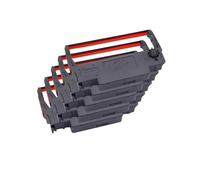 Nastro di stampa inchiostro compatibile, compatibile for Epson ERC30 ERC34 ERC38 Utilizzare for stampante TM-U220PD U230 U210A TM-U370 U300C M188B M188D(5 pcs Black and red)