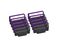 Nastro Di Stampa Inchiostro Compatibile Da 10~20 Pezzi, Compatibile For Epson ERC30 ERC34 ERC38 Utilizzare For Stampante TM-U220PD U230 U210A TM-U370 U300C M188B M188D(Purple-10pcs)
