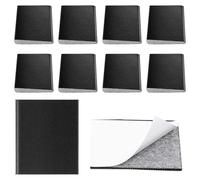 Nastro di tenuta per porte e guarnizioni, 10 pezzi, per isolamento acustico, profilo di compensazione, per guarnizione, per garage, doccia, terrazza, frigorifero, cantina, casa isolante