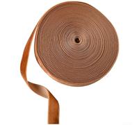 Nastro di velluto fai da te per incartare regali e realizzare papillon, rotolo da 10 m con variazioni di dimensioni per uso artigianale (L)