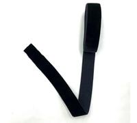 Nastro di Velluto, Nastro Elastico in Velluto Nero Elasticizzato da 2 Metri, 20 mm, 30 mm, 38 mm, 50 mm, con Una Sola Faccia, for Fascia for Capelli, Abbigliamento, Accessori da Cucito(20mm 3yard)