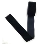 Nastro di Velluto, Nastro Elastico in Velluto Nero Elasticizzato da 2 Metri, 20 mm, 30 mm, 38 mm, 50 mm, con Una Sola Faccia, for Fascia for Capelli, Abbigliamento, Accessori da Cucito(38mm 2Yard)