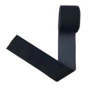 Nastro di Velluto, Nastro Elastico in Velluto Nero Elasticizzato da 2 Metri, 20 mm, 30 mm, 38 mm, 50 mm, con Una Sola Faccia, for Fascia for Capelli, Abbigliamento, Accessori da Cucito(50mm 2yard)