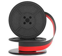 Nastro doppio per macchina da scrivere retrò ML80 per OKI ML80 81 82 83 92 doppia bobina etichette marcatore nastro nero e rosso per macchina da scrivere