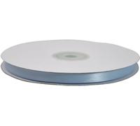 NASTRO DOPPIO RASO 10 MM ROTOLO BOBINA 50 METRI RIBBON SATIN (CELESTE)