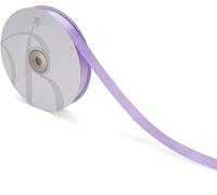 Nastro Doppio Raso 10mm X 50 Metri per Artigianato, Natale, Decorazioni, Adatto Per confezionare Regali, Feste di Compleanno, Matrimoni, Bomboniere (Lilla)