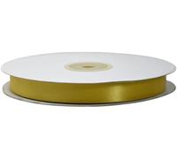 NASTRO DOPPIO RASO 15 MM ROTOLO 50 MT 50 METRI RIBBON SATIN (ORO)