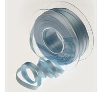 Nastro Doppio raso 3mm 50 metri tinta per bomboniere (Azzurro cielo, 3)