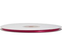 NASTRO DOPPIO RASO 6 MM ROTOLO DA 50 METRI ROBBON SATIN 34 COLORI DISPONIBILI (FUXIA BRILLANTE)