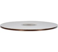 NASTRO DOPPIO RASO 6 MM ROTOLO DA 50 METRI ROBBON SATIN 34 COLORI DISPONIBILI (MARRONE)