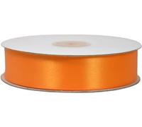 Nastro Doppio Raso Arancione Caldo 40 mm x 50 Metri