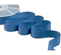 NASTRO DOPPIO RASO BLU 50MT X 25MM COD.655