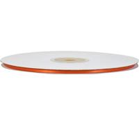 Nastro Doppio Raso Rotolo da 50 Metri Doppia Faccia COLORATO Satin Ribbon BOMBONIERE Confezioni Regalo Fai da Te Artigianato Decorazioni Feste 80 Colori (6 MM, Arancio 0614)