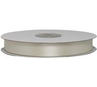 Nastro Doppio Raso Rotolo da 50 Metri Doppia Faccia COLORATO Satin Ribbon BOMBONIERE Confezioni Regalo Fai da Te Artigianato Decorazioni Feste 80 Colori (15 MM, Naturale (CK))