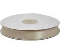 Nastro Doppio Raso Rotolo da 50 Metri Doppia Faccia COLORATO Satin Ribbon BOMBONIERE Confezioni Regalo Fai da Te Artigianato Decorazioni Feste 80 Colori (15 MM, Panna (CK))