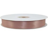 Nastro Doppio Raso Rotolo da 50 Metri Doppia Faccia COLORATO Satin Ribbon BOMBONIERE Confezioni Regalo Fai da Te Artigianato Decorazioni Feste 80 Colori (25 MM, Rosa ANTICO2521)