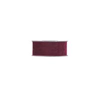 Nastro doppio velluto bordeaux 40 mm. x 7 mt.
