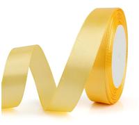 Nastro Dorato,Nastrino Per Bomboniere,Nastro Per Palloncini,Fiocchetti Per Bomboniere,Nastro Per Pacchi Regalo,Nastro Per Pacchi Regalo,Nastro Natalizio,Oro Nastro Raso 20 Mm X 22 Metri 1 Rotolo
