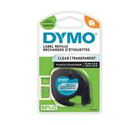 Nastro Dymo 12267 (S0721530) - Nero su trasparente (12 mm)