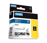 Nastro Dymo 1805417 - Bianco su blu (19 mm)