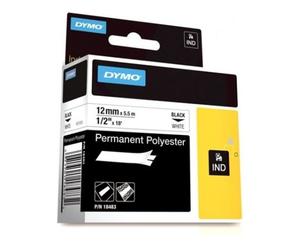Nastro Dymo 18483 (S0718210) - Nero su bianco (12 mm)