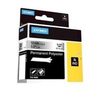 Nastro Dymo 18486 (S0718180) - Nero su metallico (12 mm)