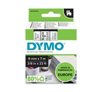 Nastro Dymo 40910 (S0720670) - Nero su trasparente (9 mm)