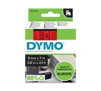 Nastro Dymo 40917 (S0720720) - Nero su rosso (9 mm)