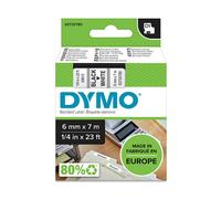 Nastro Dymo 43613 (S0720780) - Nero su bianco (6 mm)