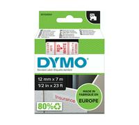 Nastro Dymo 45015 (S0720550) - Rosso su bianco (12 mm)